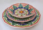 Flower Shape Dish Set (3 Pieces) MultiColors (One Service)