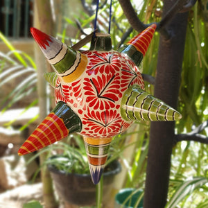 Ornament Piñata Large 10" D Multi Colors