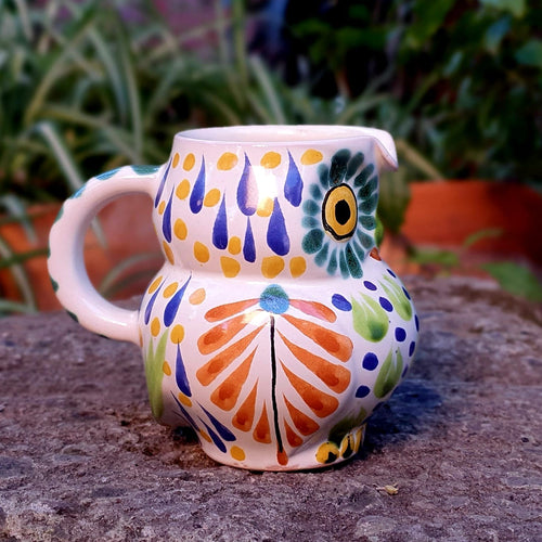 Búho Sra. Creamer 3.9in H Multicolor 