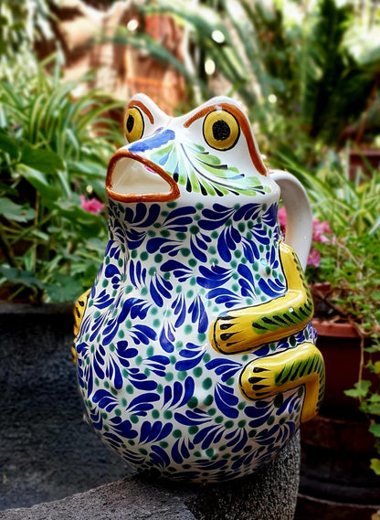Frog Water Pitcher 50 Oz MultiColors - F