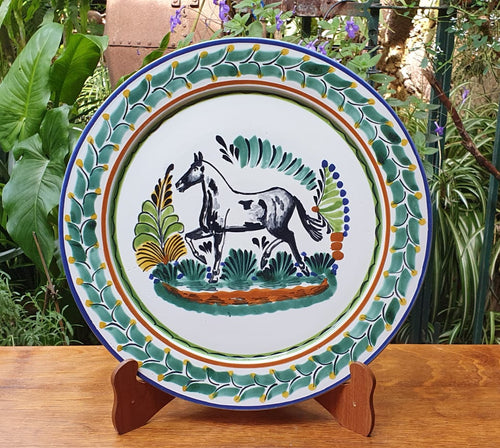 Horse Decorative / Serving Flat Platter 13.8