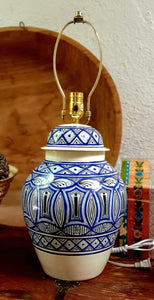 Lamp Decorative Vase Morisco Pattern MultiColors