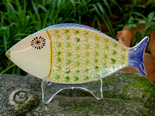 Fish Snack Plate MultiColors - B
