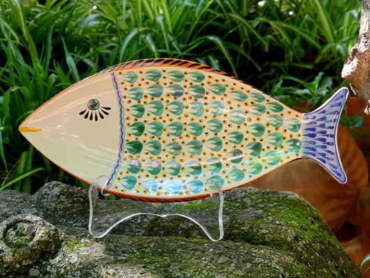Fish Snack Plate MultiColors - C