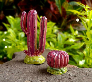 Cactus Figures Sets Of 2 Pieces Choose Your Favorite Color