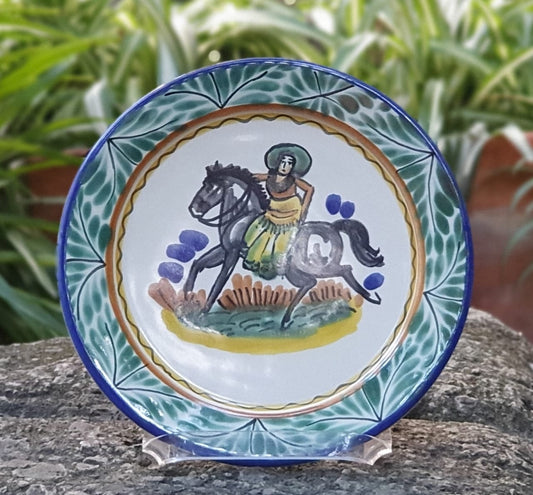 Cowgirl Plate MultiColors