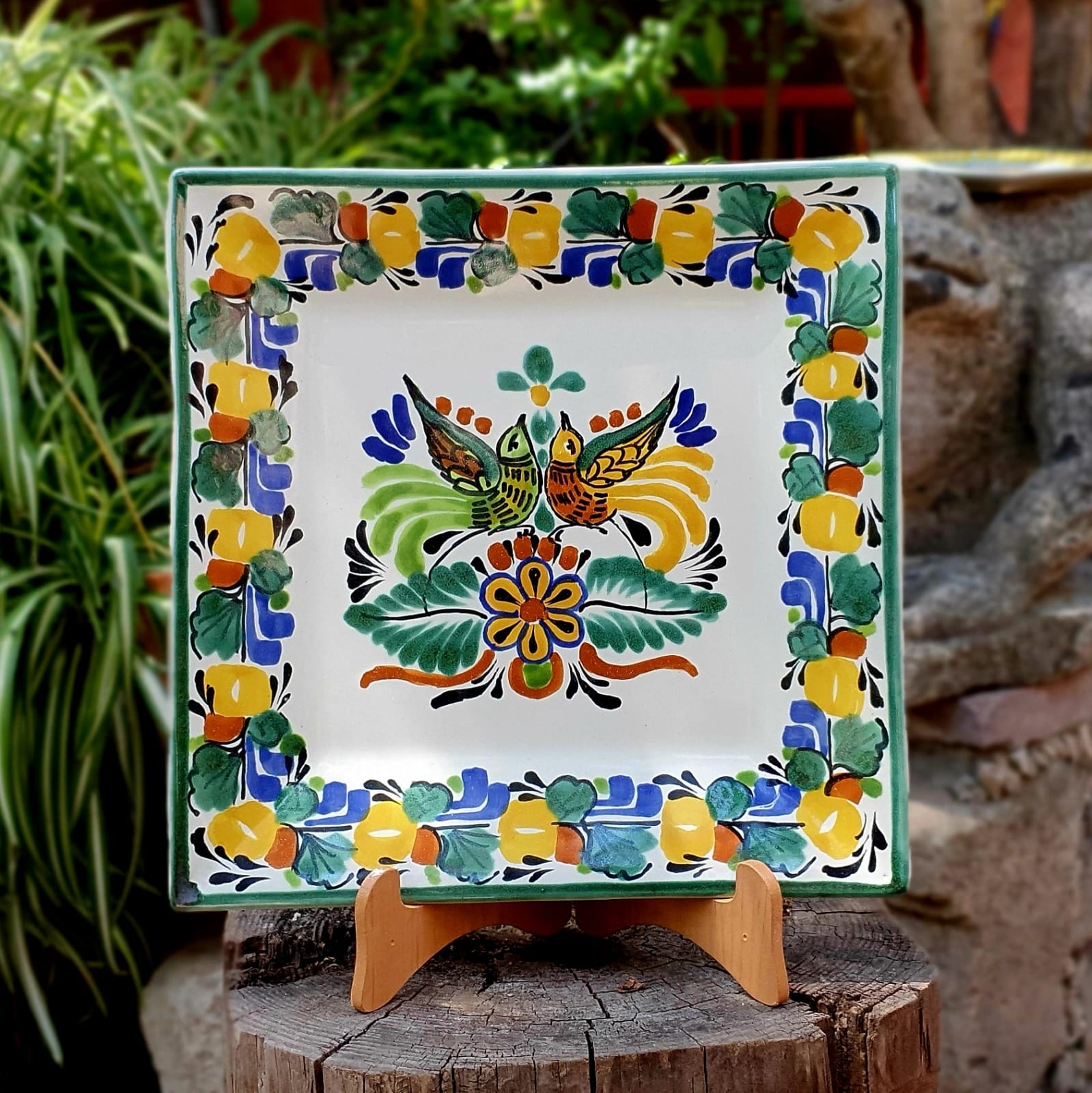 FAROS KERAMIK☆カラフルプレート mexican-plates-ceramics-