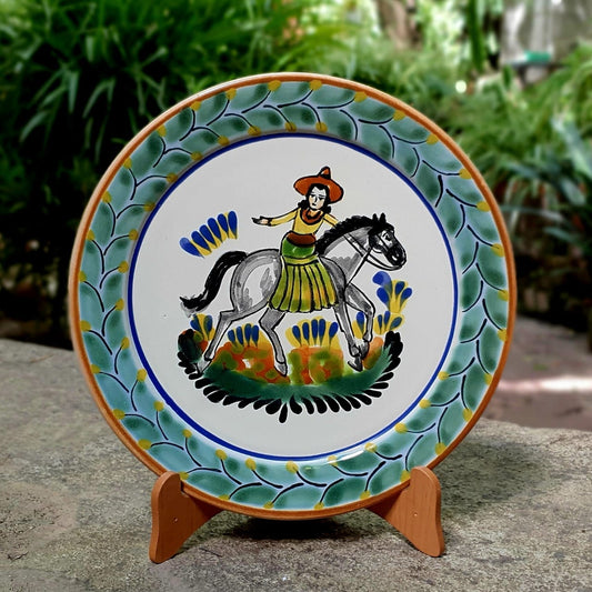 Cowgirl Plates Multi Colors