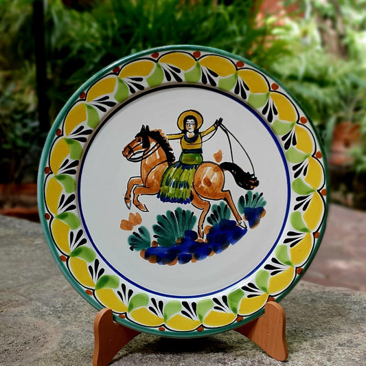 Cowgirl Plates Multi Colors