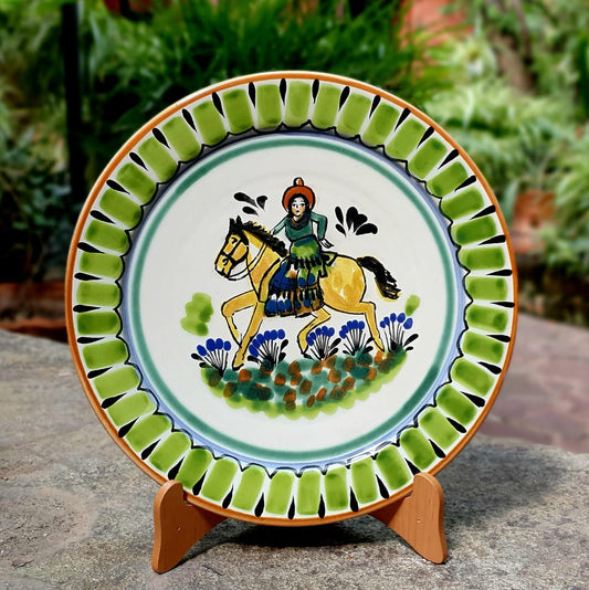 Cowgirl Plate MultiColors