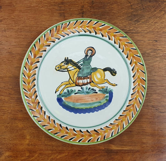 Cowgirl Plate MultiColors