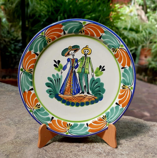 Catrina Wedding Plates Multi Colors