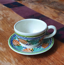 Coffee Cup & Saucer Multi-colors X