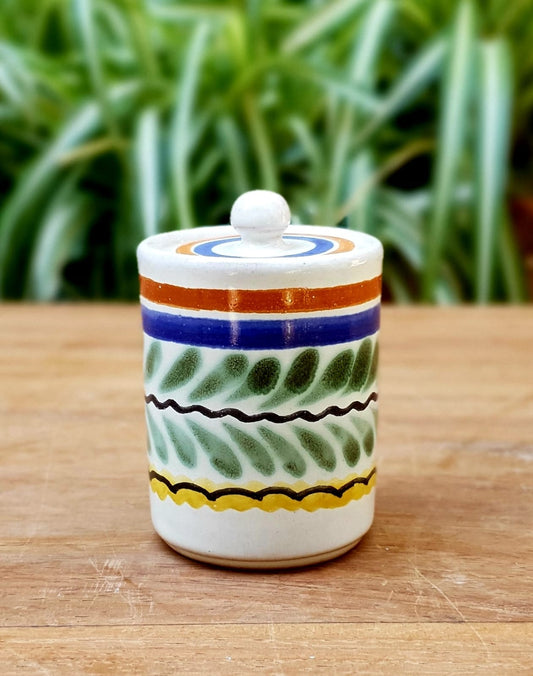 Mini Spice Container 2.1 X 3" Green-Blue