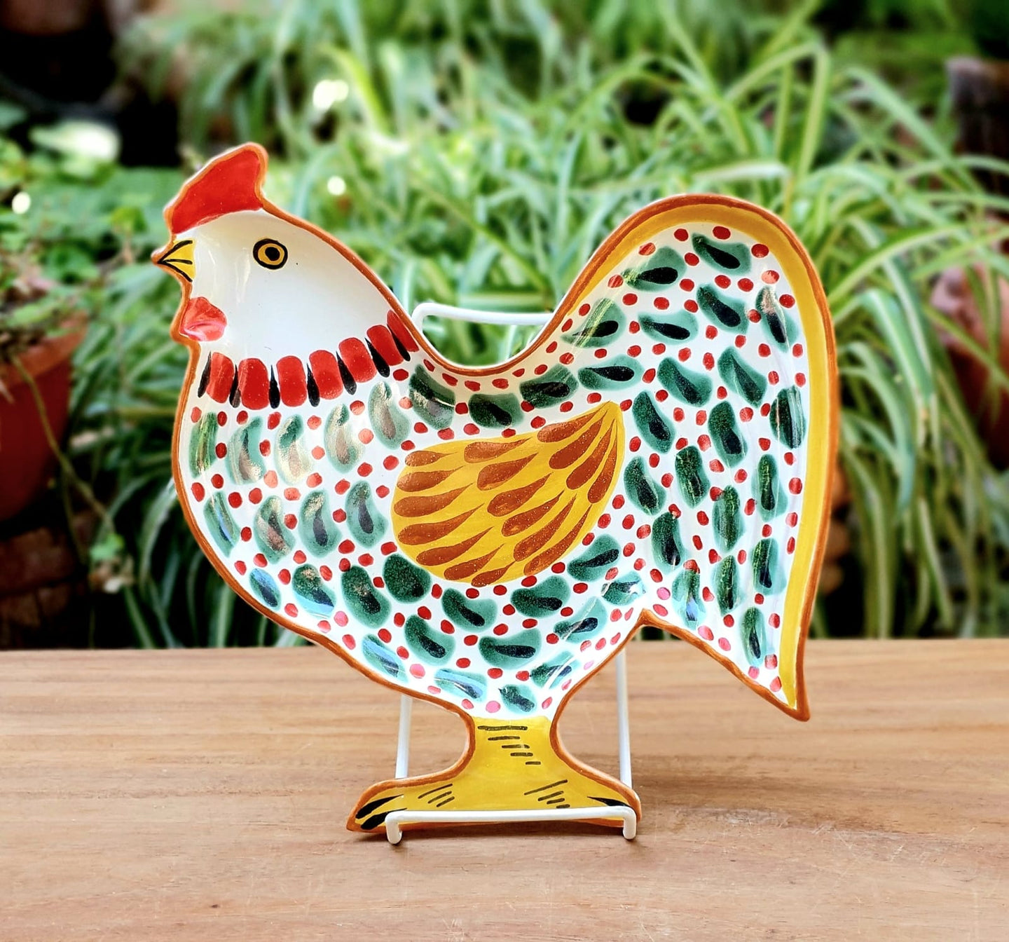 Rooster Snack Dish 10 X 9.8 