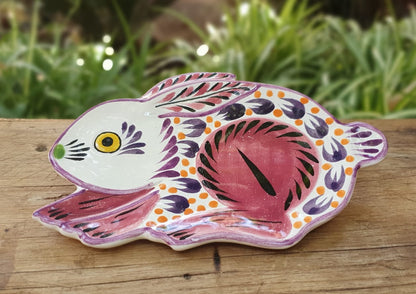 Rabbit Dish Plate MultiColors