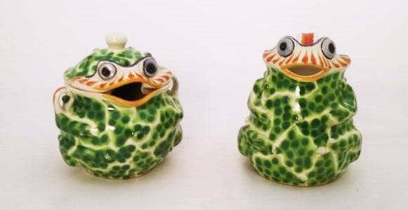 Frog Sponge Holder green